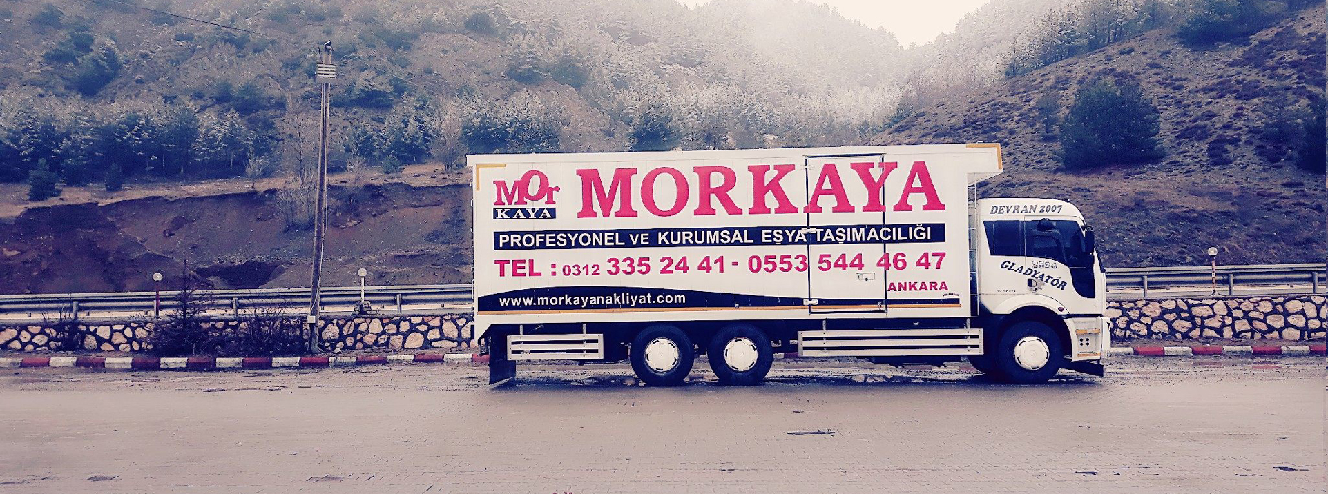 Morkaya Evden Eve Nakliyat Aracımız
